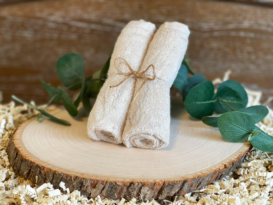 Organic Bamboo Luxury Face Cloths